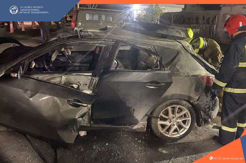 Հրդեհ ավտոմեքենայում