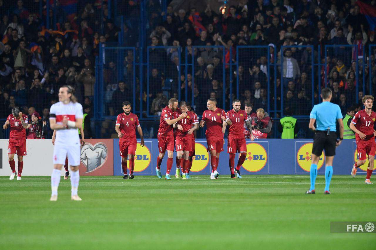Армения-Турция: 1:2. Эффектная игра, много атак, болезненное поражение