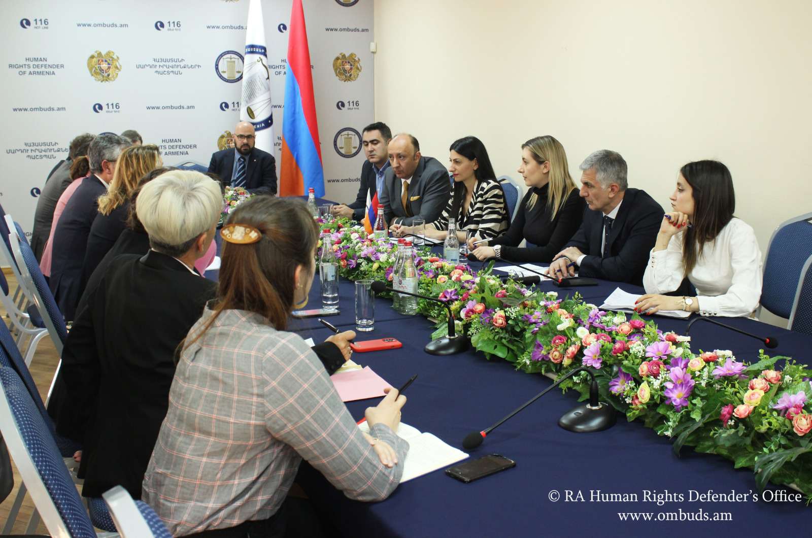 Ընդունել է Ֆրանսիա-Հայաստան բարեկամական խմբի նախագահի պատվիրակությանը