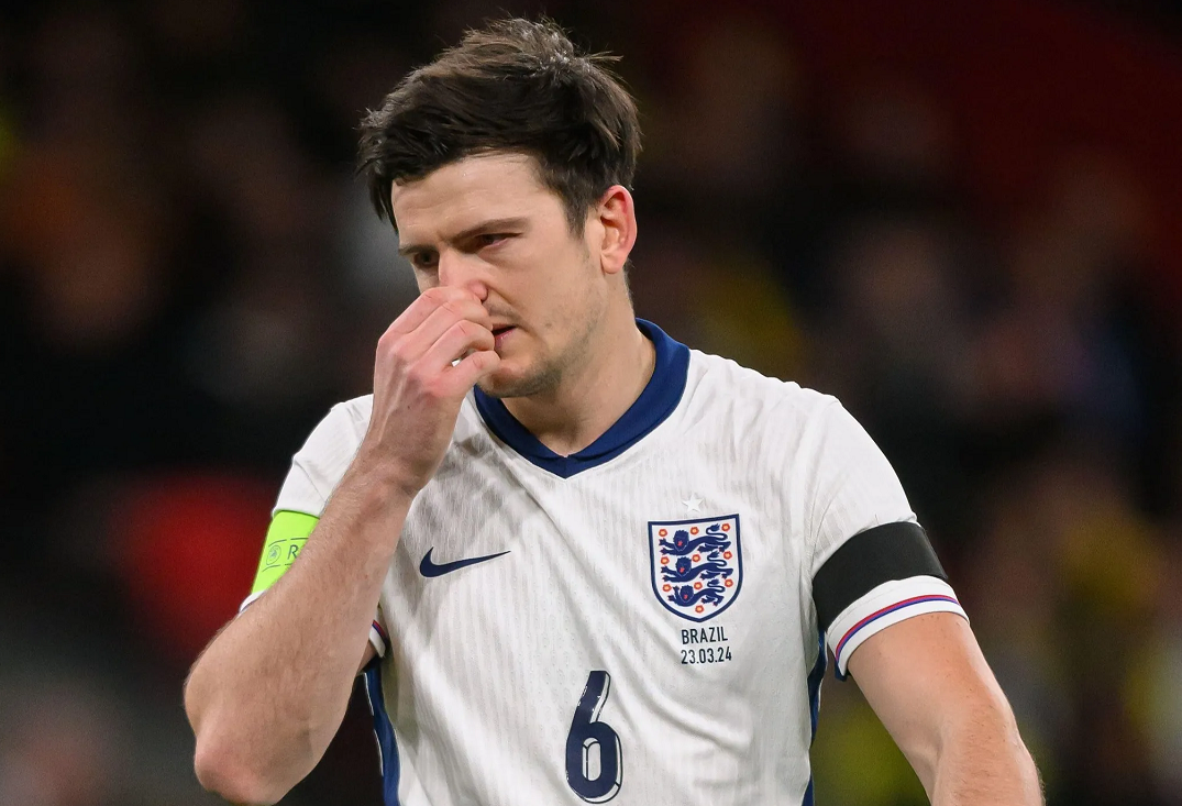 Maguire left the national team camp