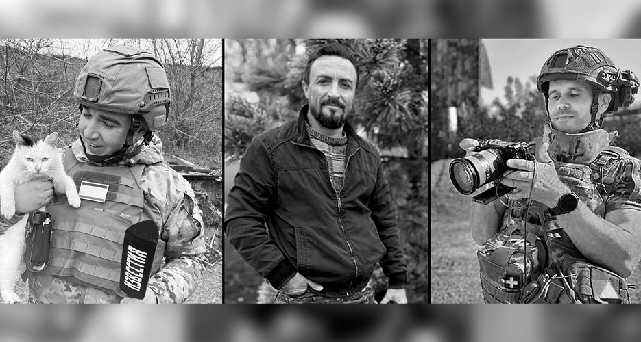 Three Russian journalists were killed after the Ukrainian attack