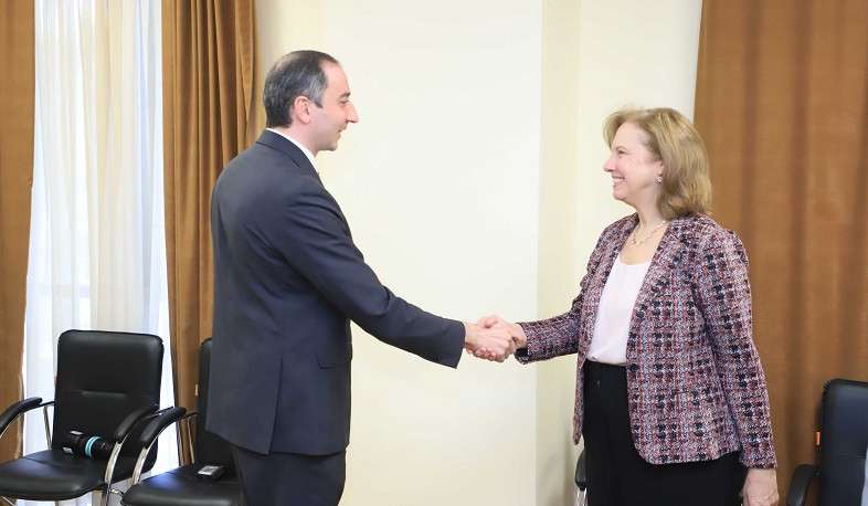 MHTI Minister referred to the "Engineering City" project at the meeting with the US Ambassador