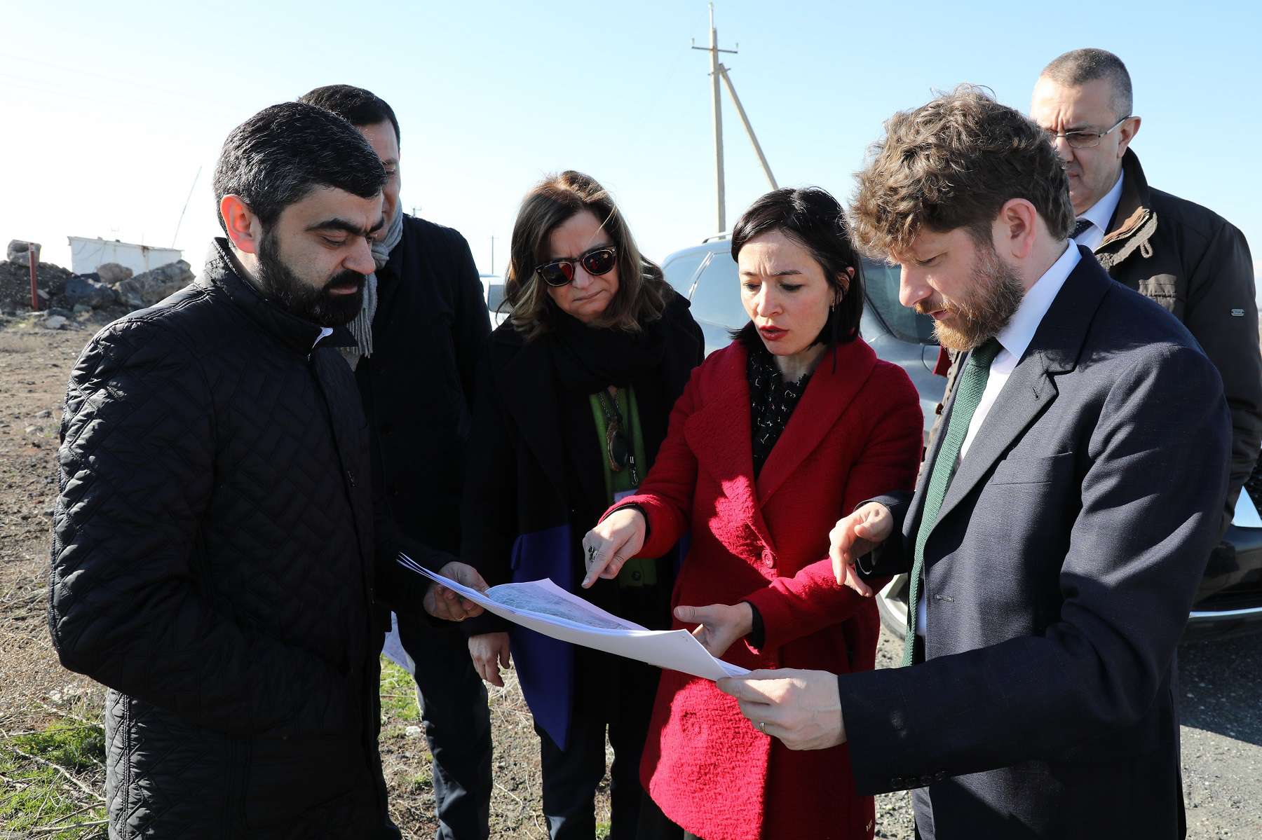 ԿԳՄՍ նախարարն ու Ֆրանսիայի դեսպանն այցելել են ակադեմիական քաղաքի տեղամաս