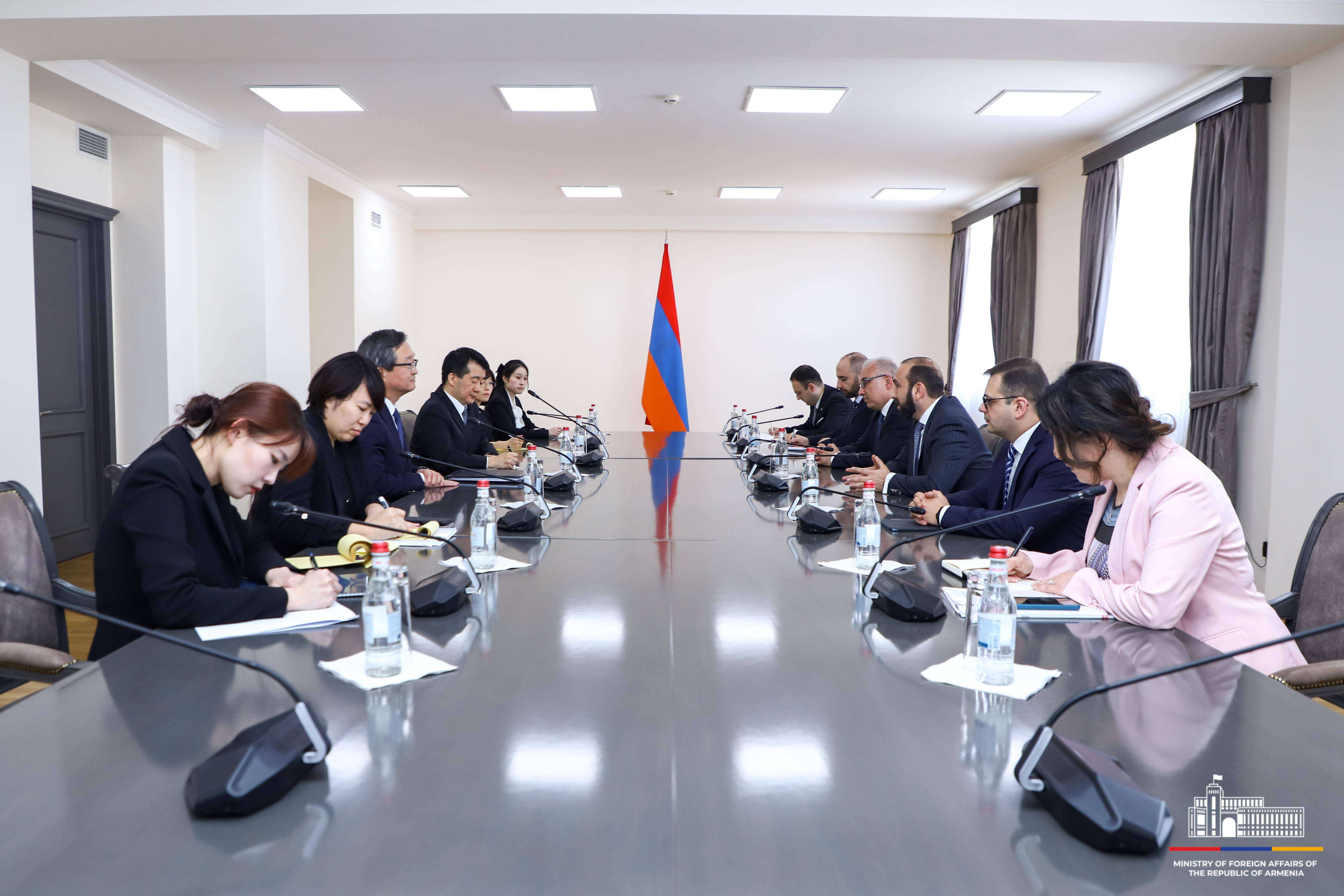 Քաղաքական խորհրդակցություններ՝ Հայաստանի և Կորեայի ԱԳ նախարարությունների միջև