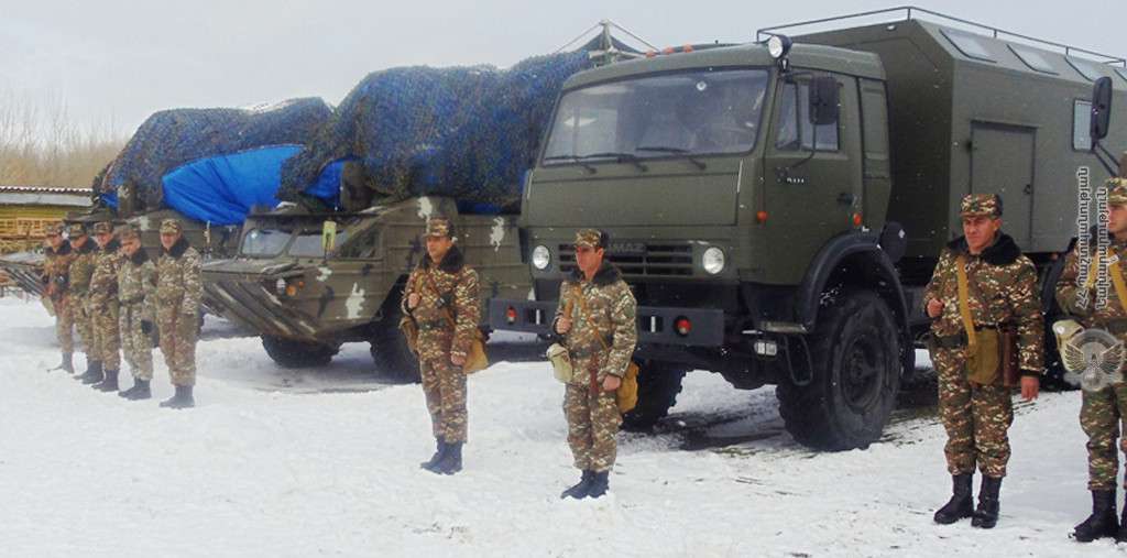 Командно-штабные учения в одной из воинских частей ПВО