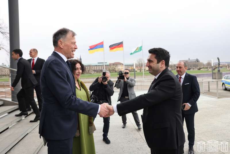 In Germany, Alen Simonyan spoke about the need to apply sanctions against Azerbaijan