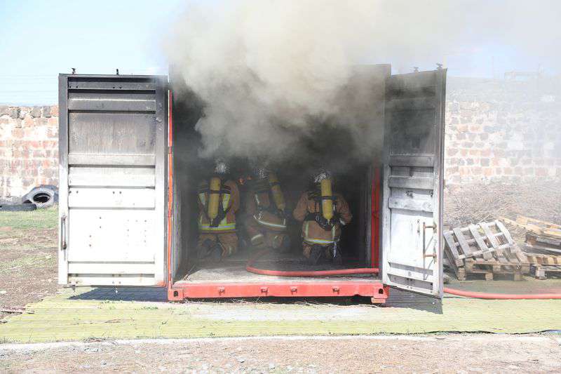 Վերապատրաստում՝ «Գազածխապաշտպանի աշխատանքների հիմունքները հրդեհի ժամանակ» թեմայով