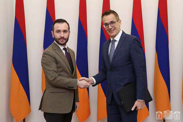 Հայկ Կոնջորյանն ընդունել է Շվեյցարիայի դեսպանին