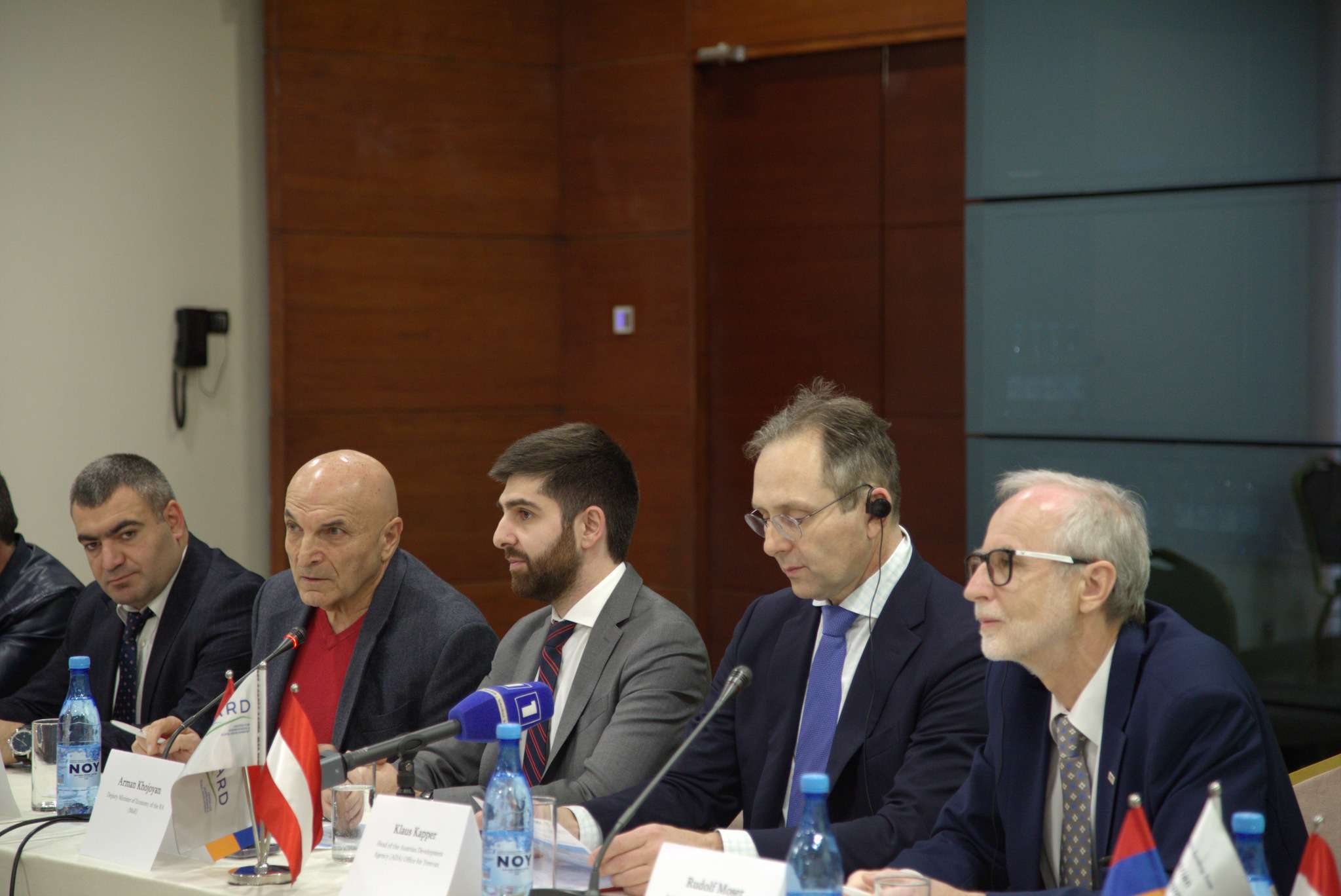 The Deputy Minister took part in the workshop "Animal Numbering and Registration System in Austria and Armenia."