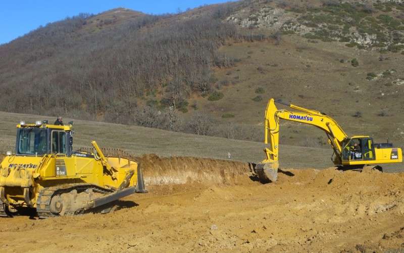 Поврежден газопровод строящейся дороги Тандзавер-Шурнух