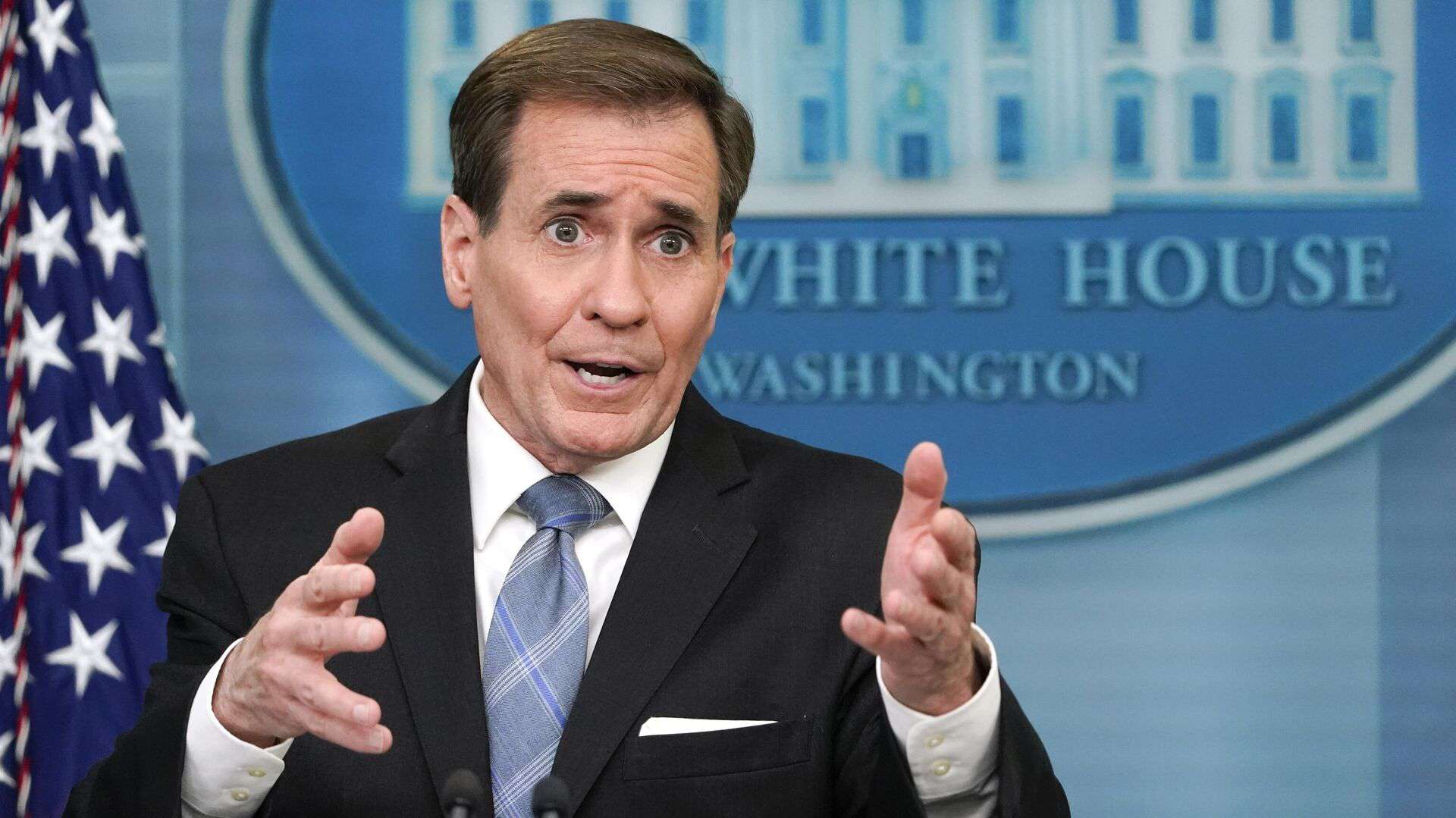"The US is not obliged to predict Iran's actions." Kirby