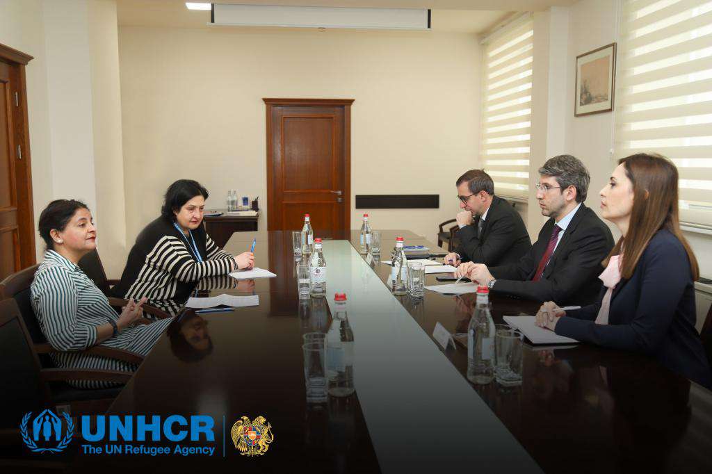 The minister received the representative of the Office of the United Nations High Commissioner for Refugees in Armenia