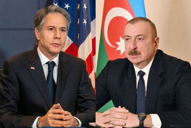 "There can be no justification for increasing tension on the border." Blinken to Aliyev