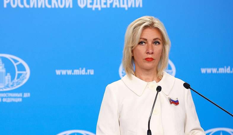 Захарова приветствовала встречу министров иностранных дел Армении и Азербайджана в Алматы