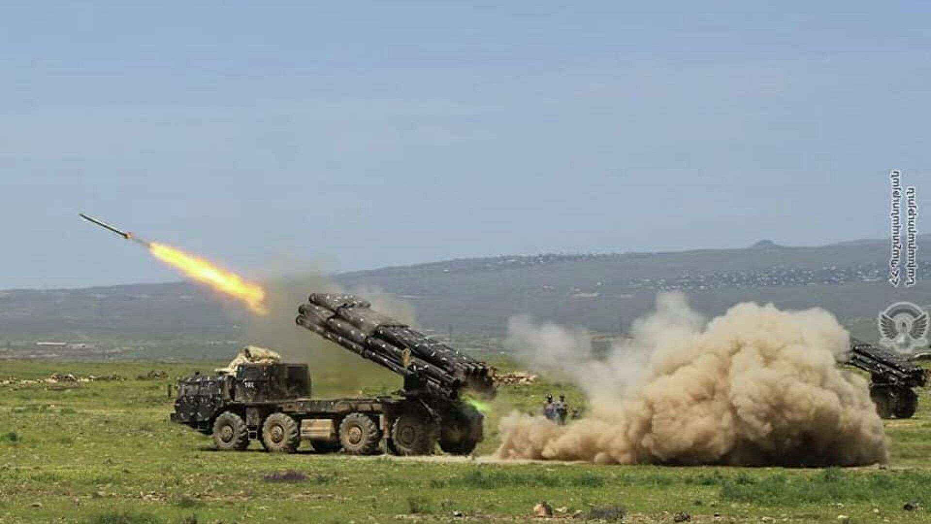 В Армении в рамках тактических учений предотвратили воздушные атаки противника.