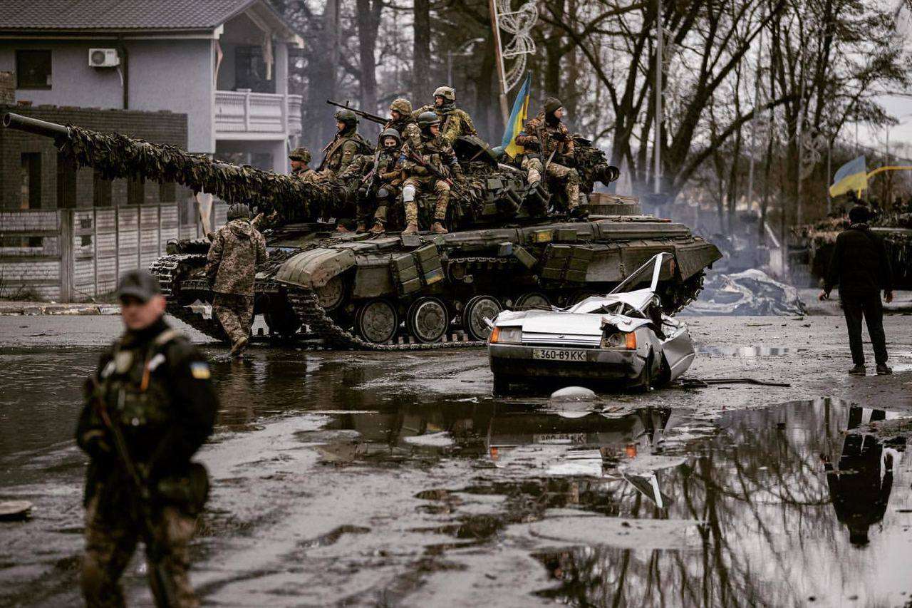 Russian forces captured the center of Bakhmut