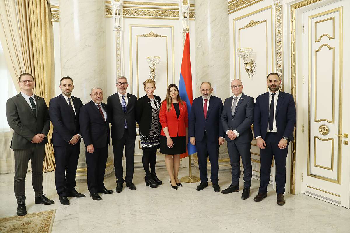Nikol Pashinyan discussed the cooperation agenda with the members of the Swedish Parliament