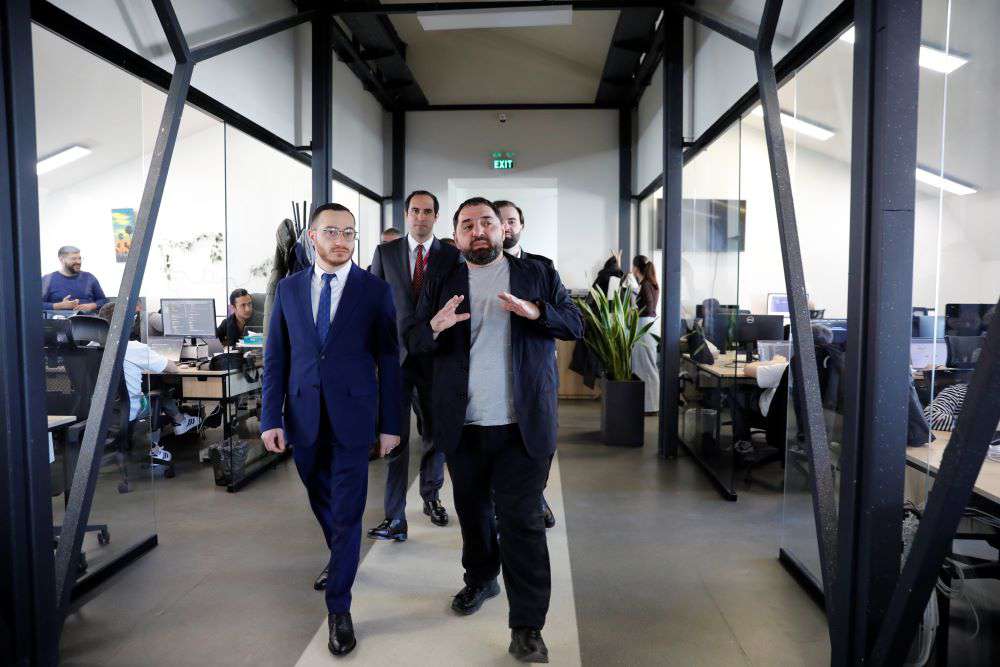 «ՍոֆթԿոնստրակտ» տեխնոլոգիական ընկերություն է այցելել ԲՏԱ նախարարը (ՏԵՍԱՆՅՈՒԹ)