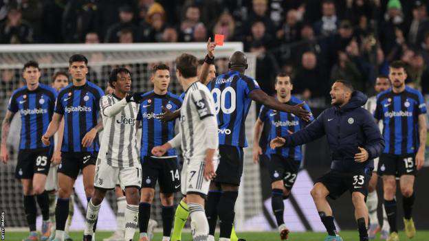Inter is saved from defeat in the last minutes of the match with Juventus (VIDEO)