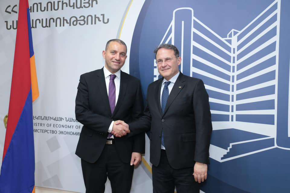 Kerobyan received the delegation of the Italian Ministry of Foreign Affairs