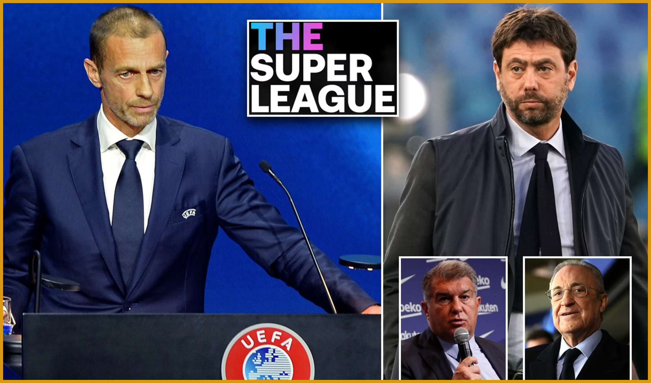 "The founders of the "Super League" are the wolf of the "Red Hood" who is ready to eat the grandmother," President of UEFA
