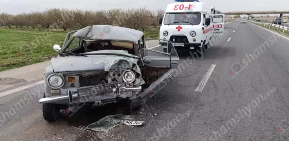 Ավտովթար Արարատի մարզում․ կա վիրավոր