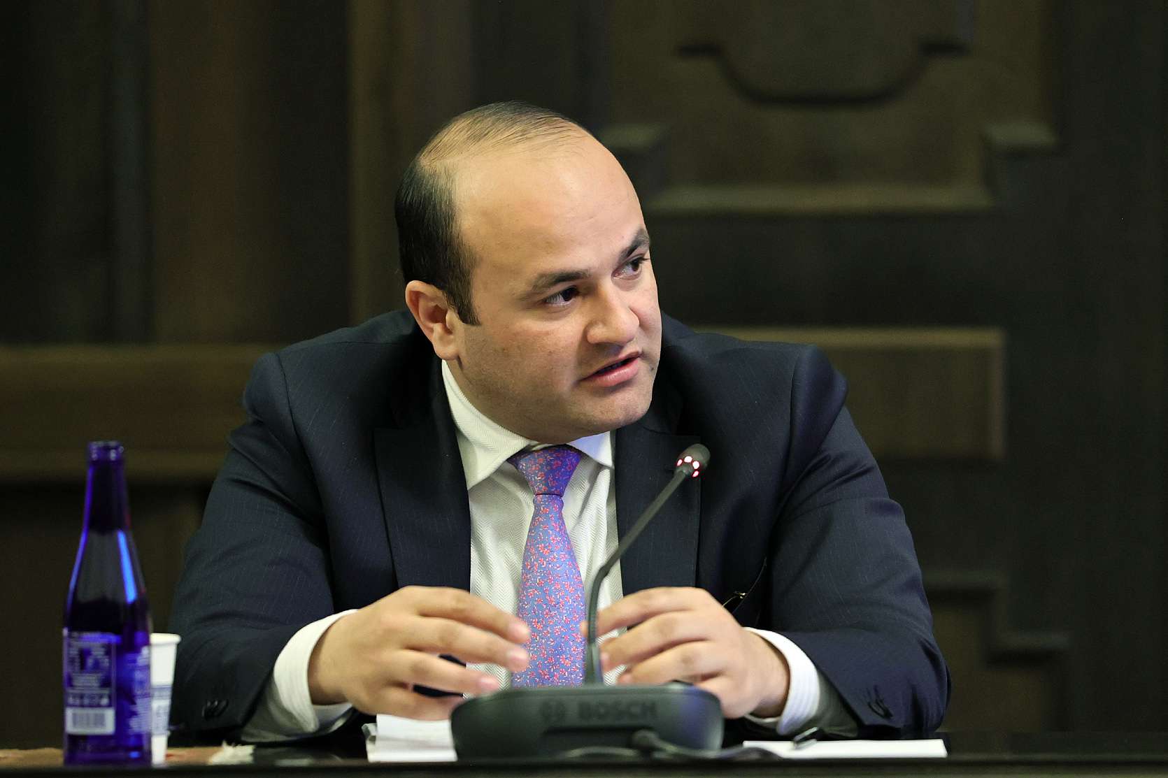 "A situation has been created where anyone can engage in politics." Mkrtchyan