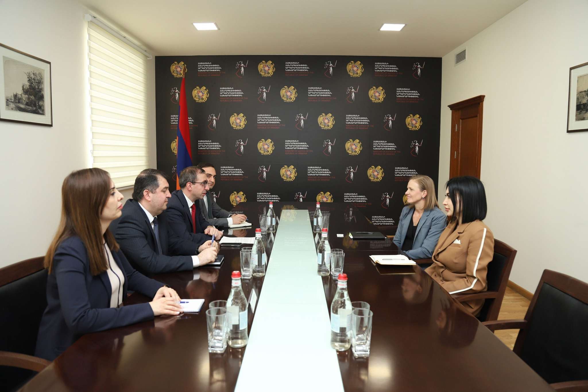 Քննարկել են Արդարադատության նախարարության և ԹՊԻՀ-ի միջև ձևավորված համագործակցության արդյունքները
