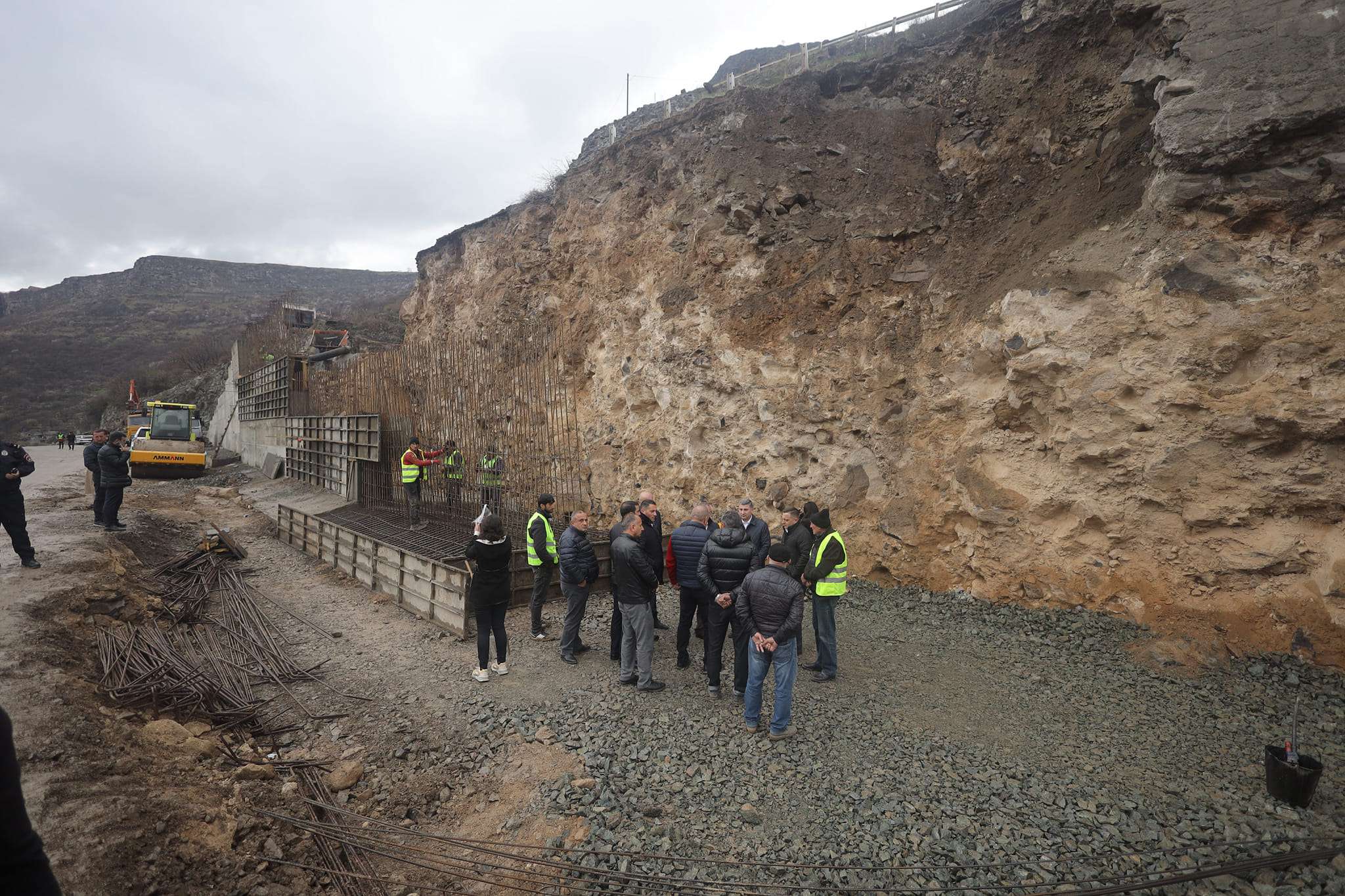 Նախարարը հետևել է Օձունի խաչմերուկի վերականգնման և բարելավման աշխատանքների ընթացքին