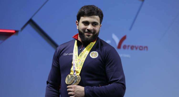 Garik Karapetyan, the vice-champion of the World Cup