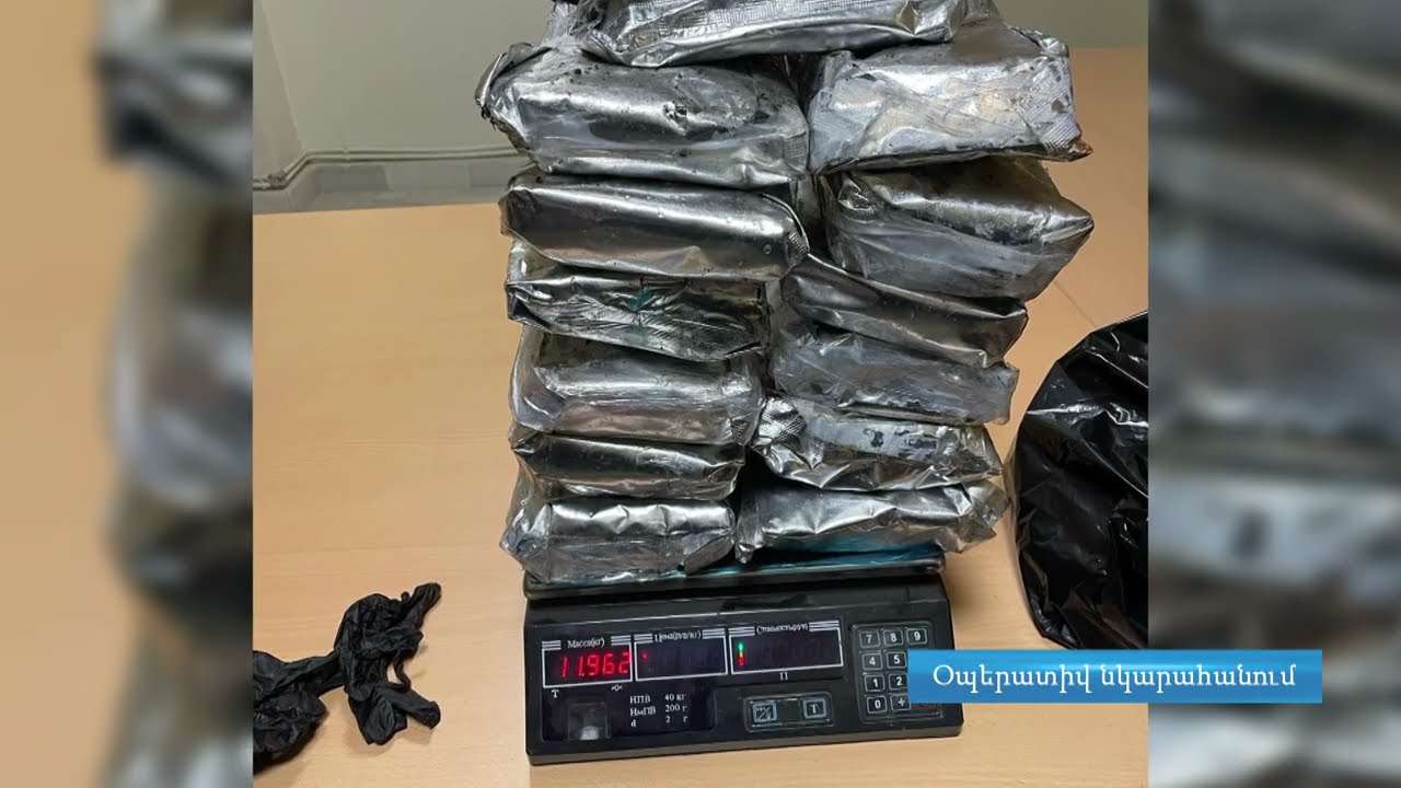 Իրանի քաղաքացիները ՀՀ են ներկրել շուրջ 12 կգ թմրամիջոց