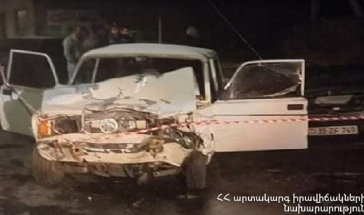 В Апаране после ДТП госпитализированы 7 человек