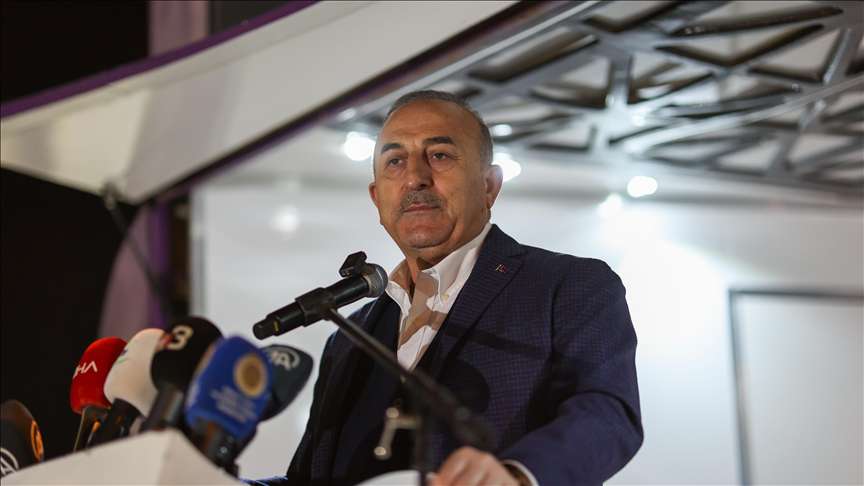 "Azerbaijan took Karabakh with weapons produced by Turkish companies," Cavusoglu