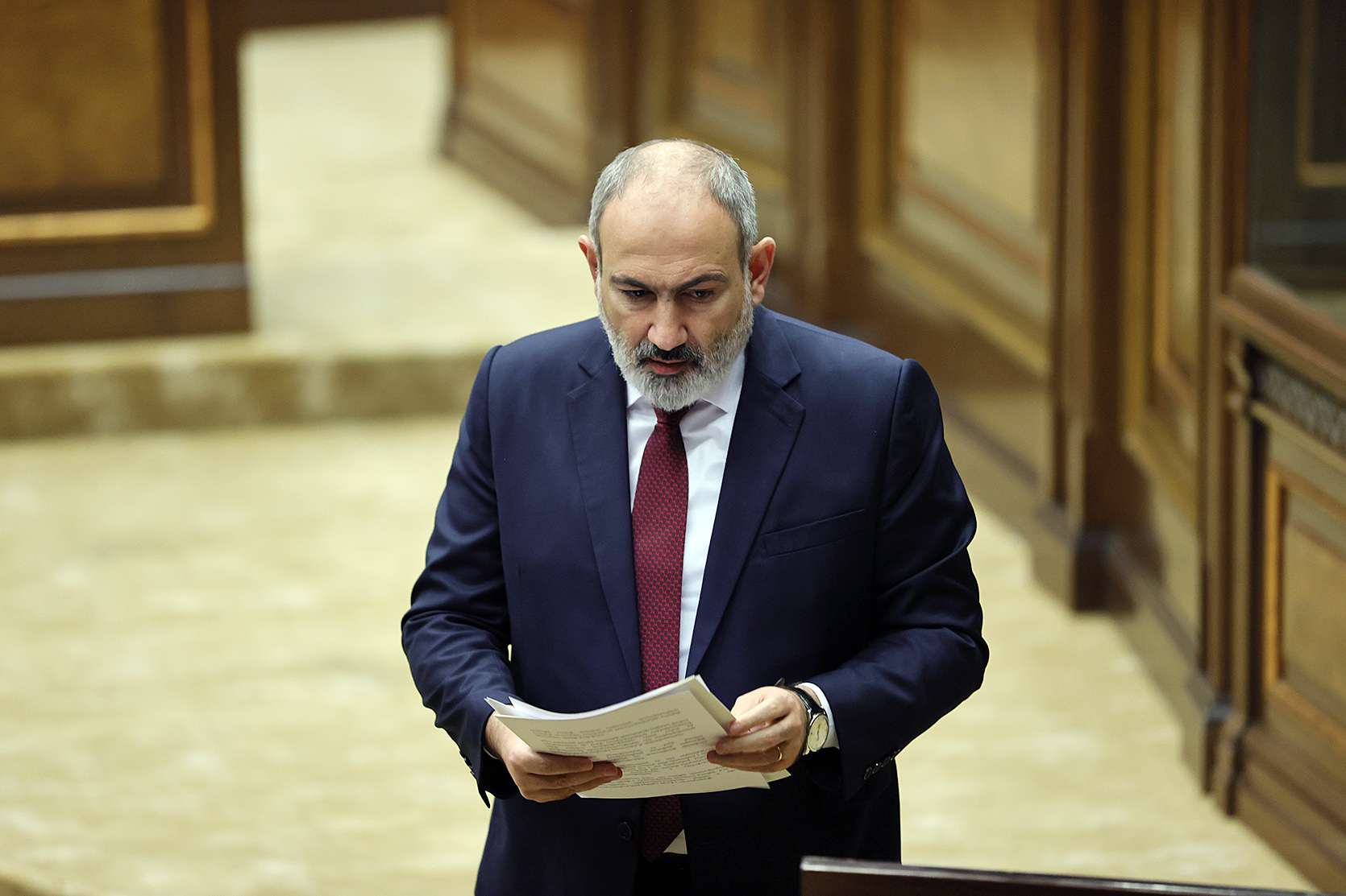 "They said it doesn't happen here, we will go to Armenia and take power." prime minister