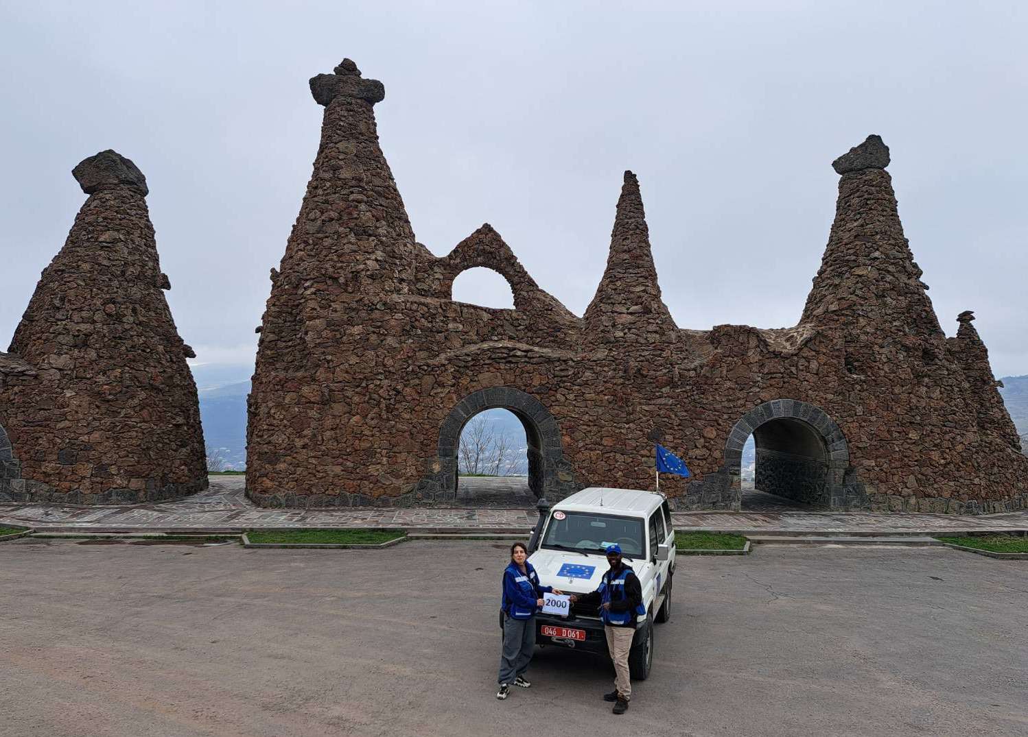 EU observers made the 2000th border patrol