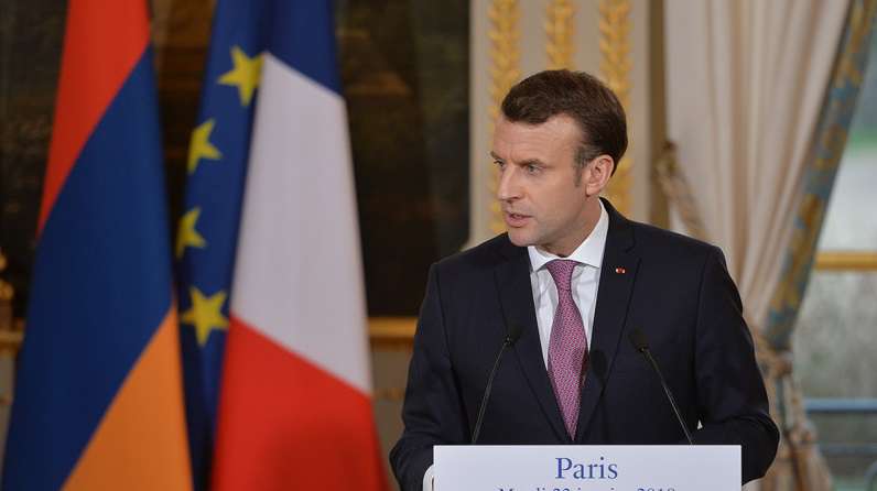 «Переизбрание Макрона станет победой и для Армении». Хзмалян