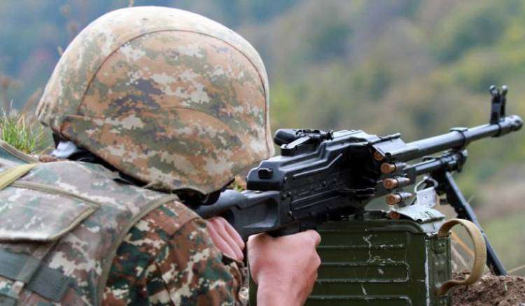 We have a victim from enemy fire in Sotk, Ministry of Defense