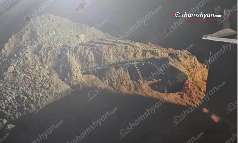 Ավազի մեջ հայտնաբերվել է «Porsche Cayenne»-ը, որով երեկ հափշտակել էին 36 կգ ոսկին և 293 մլն ռուբլին