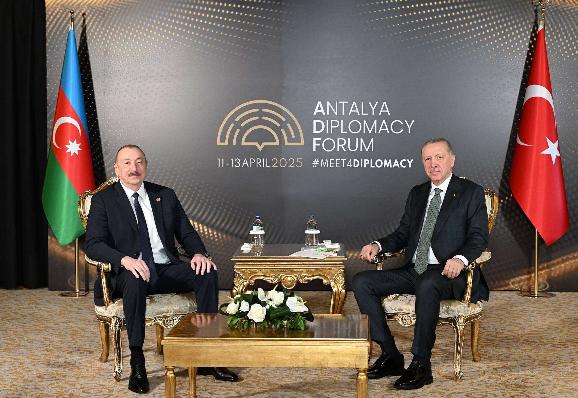 The presidents of Azerbaijan and Turkey met