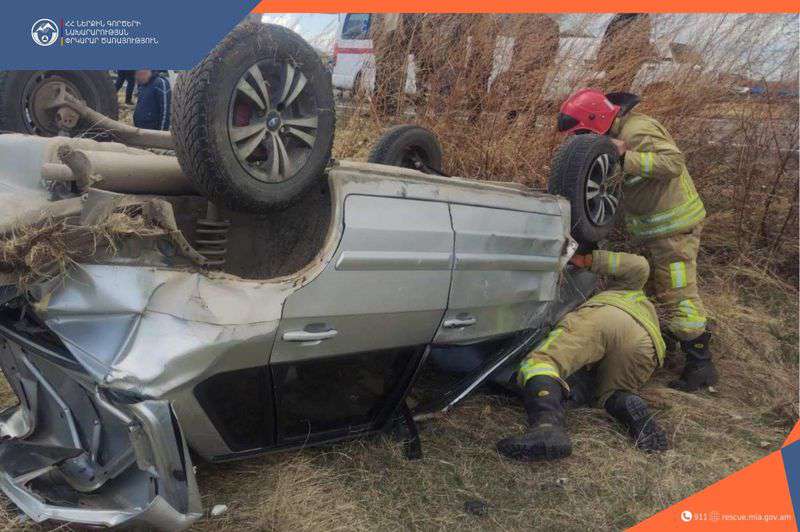 Վարորդը և ուղևորը հոսպիտալացվել են