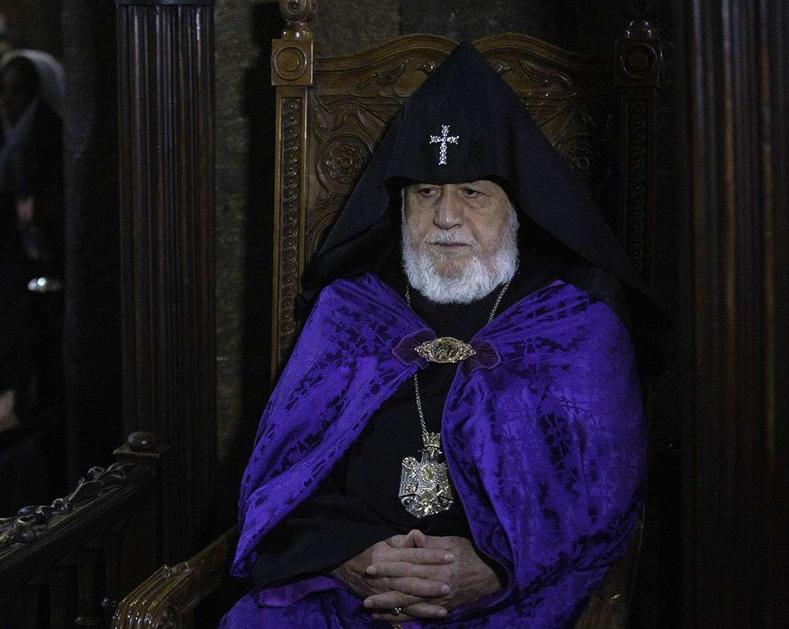 The Catholicos condemned the installation of Azerbaijani checkpoints in the Lachin corridor