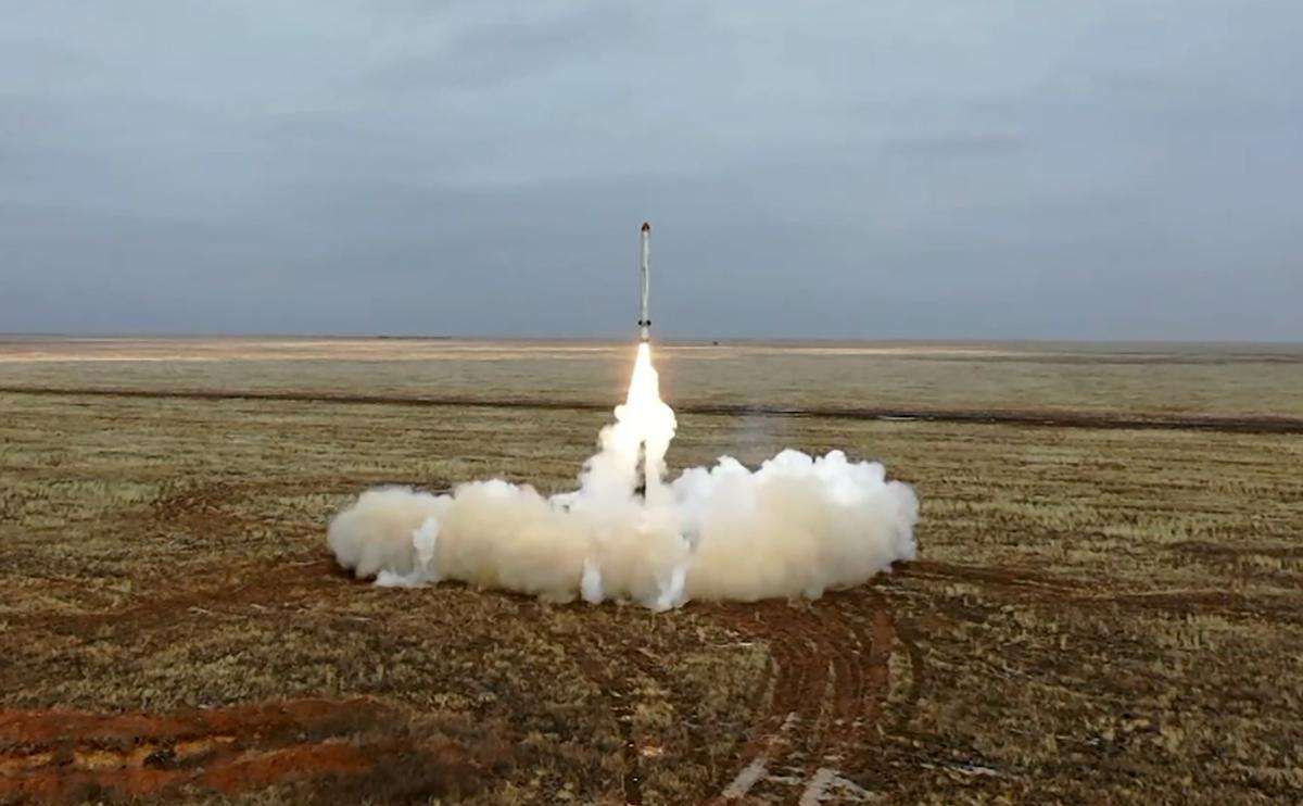Россия провела испытания межконтинентальной баллистической ракеты