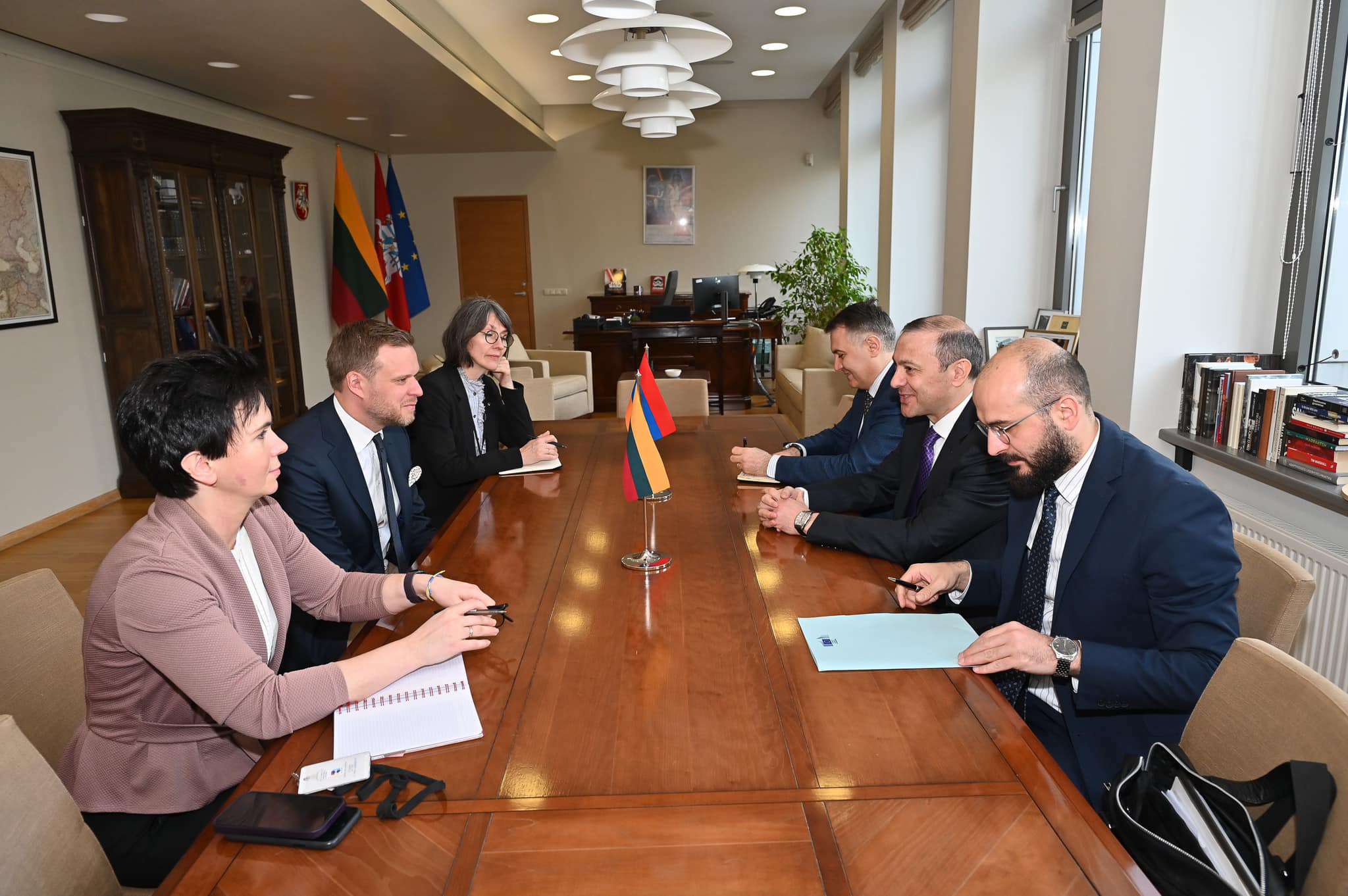 Քննարկել են Հայաստան-Լիտվա օրակարգային հարաբերությունները՝ մատնանշելով ընդլայնման անհրաժեշտությունը