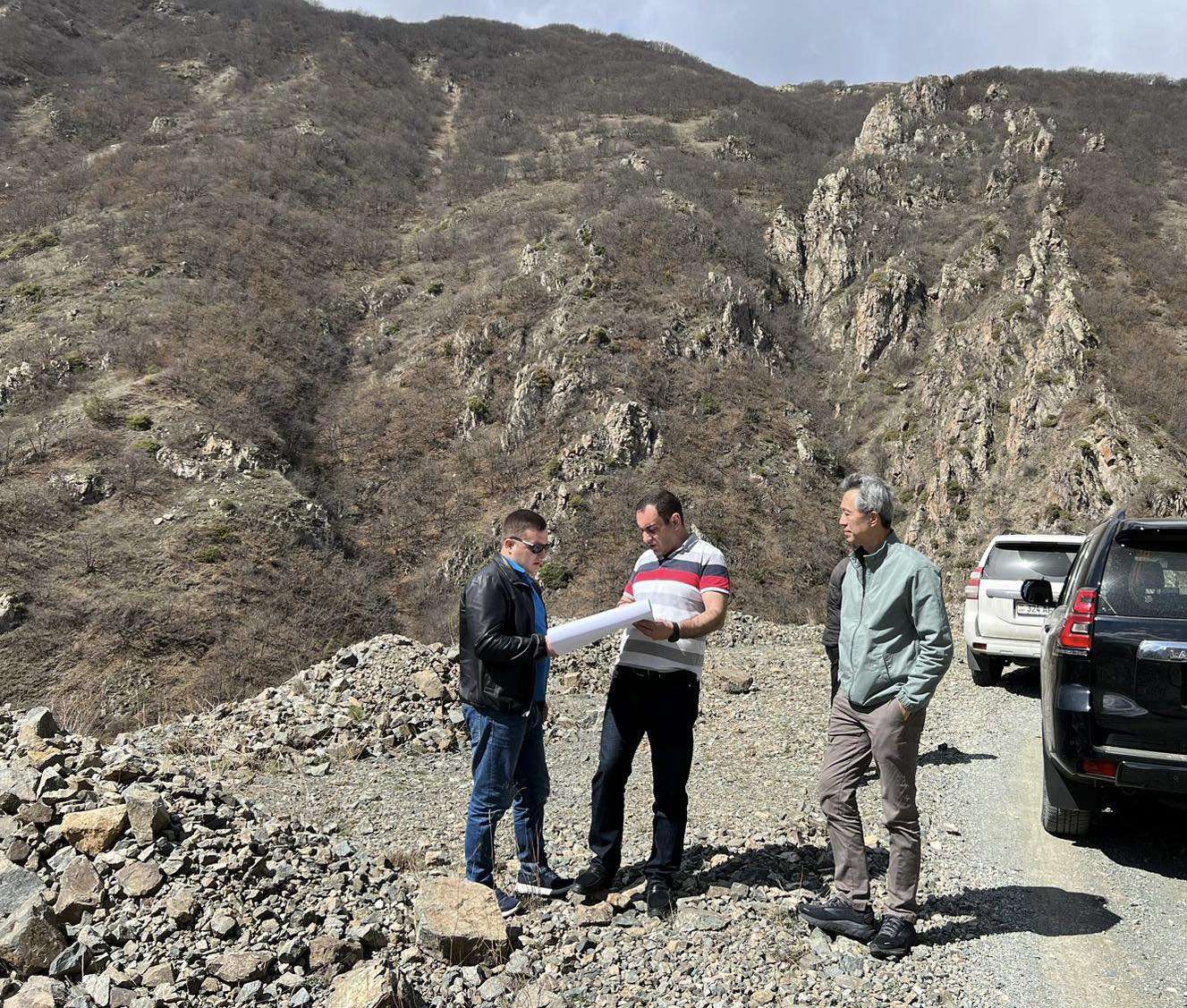 Ասիական զարգացման բանկի ներկայացուցիչները այցելել են Հյուսիս-հարավի՝ Սիսիան-Քաջարան հատված