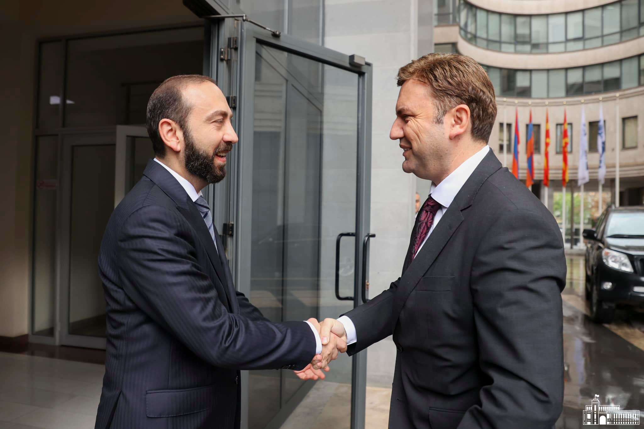 OSCE Chairman Bujar Osmani is in Yerevan
