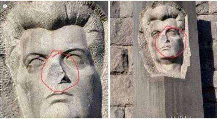 Задержан мужчина, повредивший памятник Леониду Азгалдяну