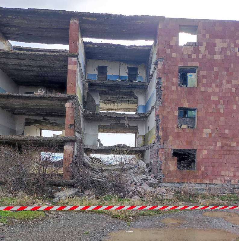 Փլուզում Գյումրիում