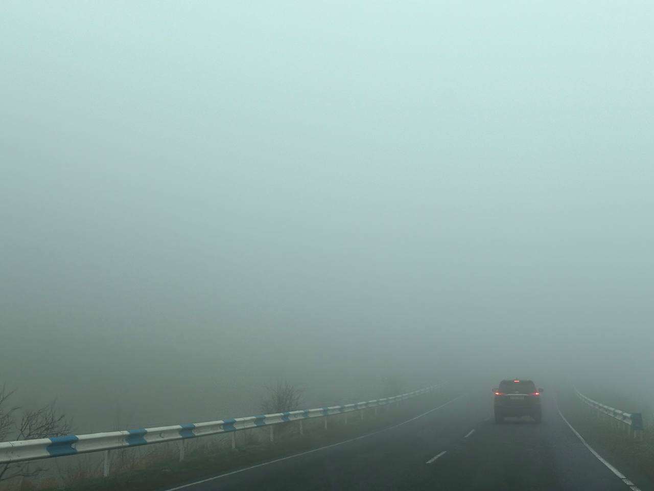 Գորիսի ավտոճանապարհներին մառախուղ է