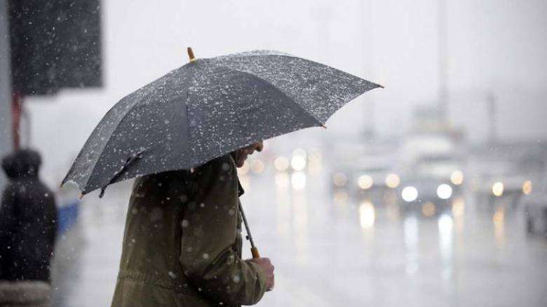 Precipitation is expected in the form of snow in mountainous regions.