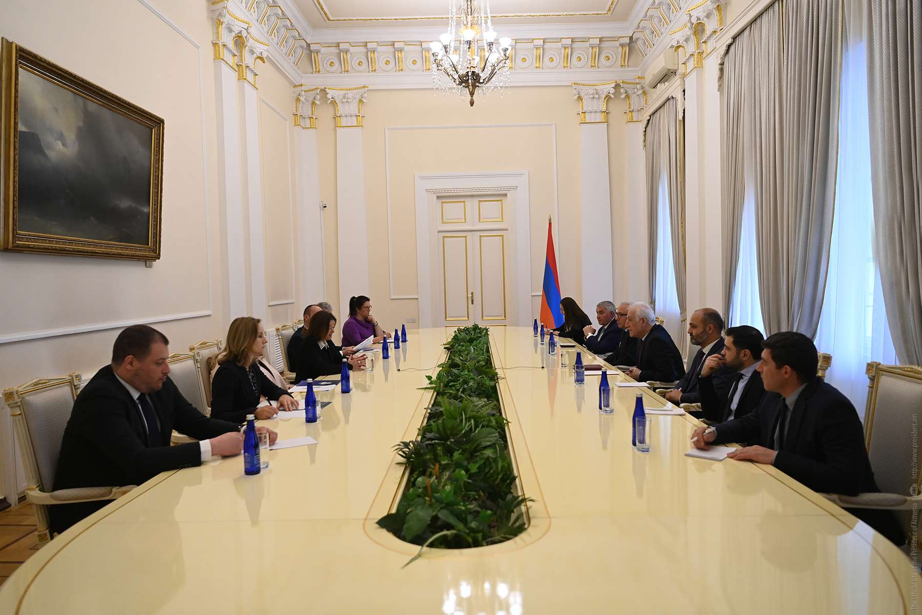Վահագն Խաչատուրյանն ընդունել Սլովենիայի փոխվարչապետին